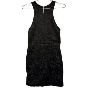 BEC & BRIDGE - Bodycon little black dress‎ - EUC - peekaboo cutouts - 4 - black